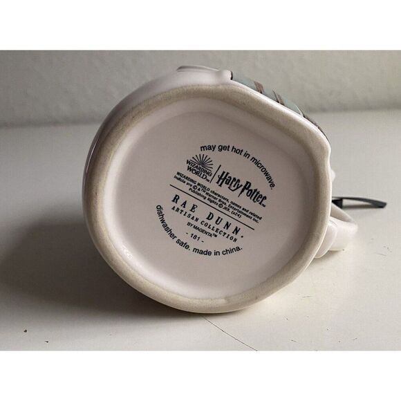 Rae Dunn Harry Potter Defense Against The Dark Arts Ceramic Mug Double Sided NEW - Picture 7 of 7